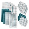 Color Connection 20-Piece Kitchen Towel Set in Absorbent Cotton, , large