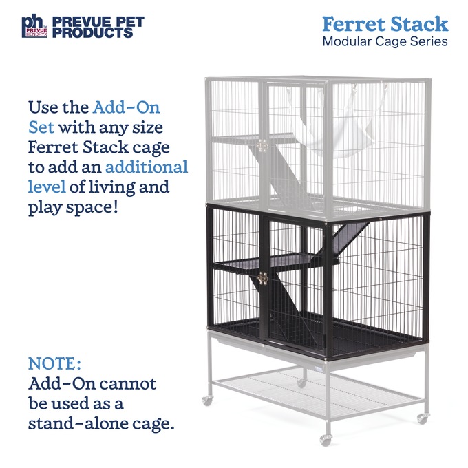 Prevue Pet Small Animal Stack Add-On Unit, , large