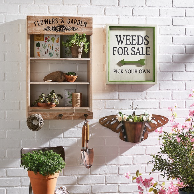 Butterfly Wall Planter, , large