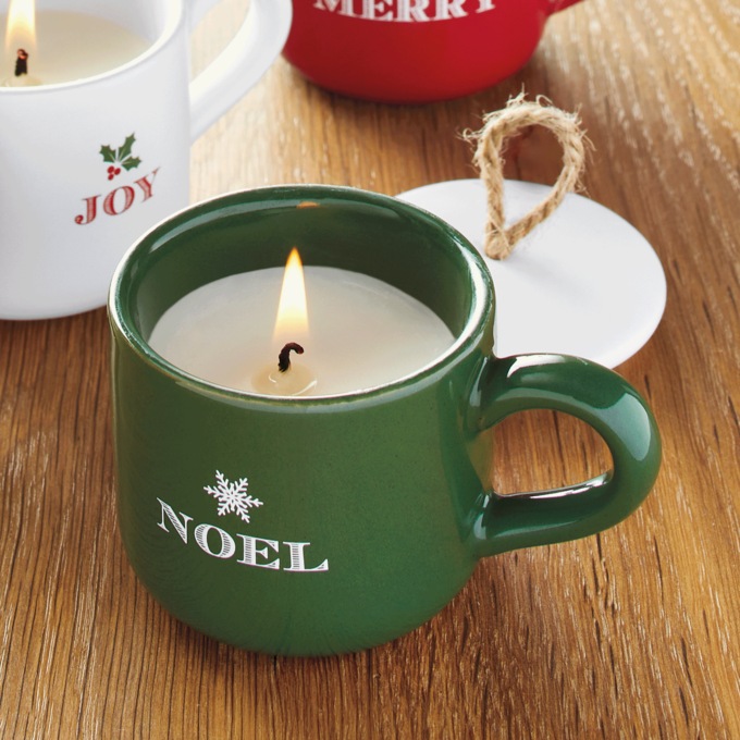 Choose Holiday Mug Candle with Lid, , large