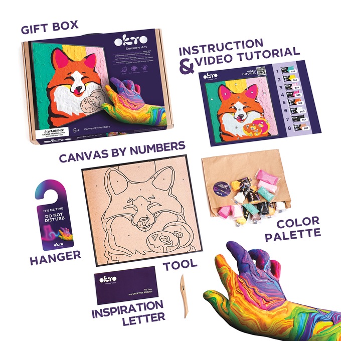 Clay by the Numbers Kit, , large