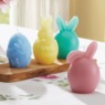 Set of 4 Easter Shaped Candles, , large