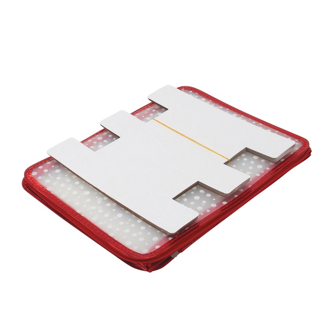 Simplify Christmas Light Organizer, Red, large