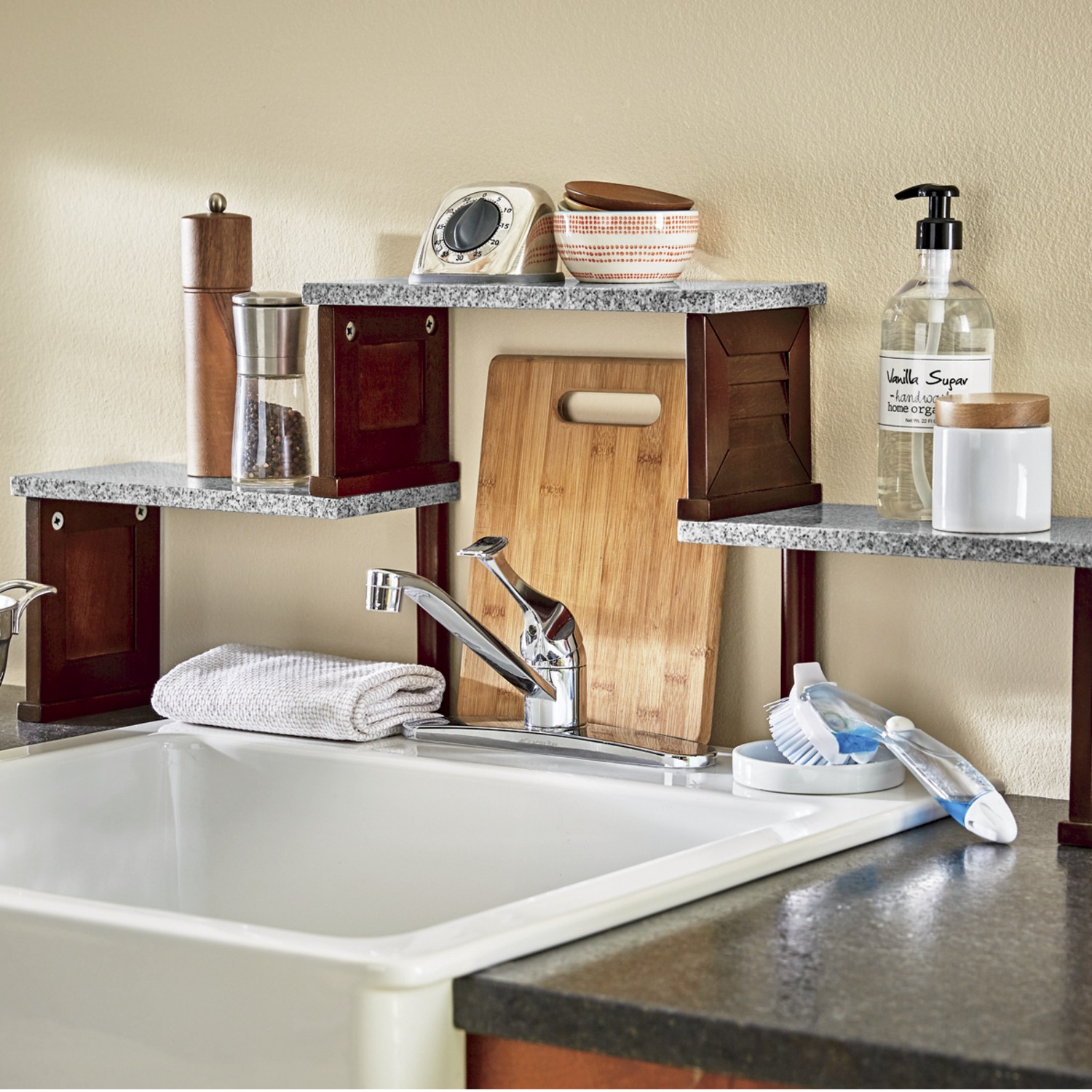 Shutter OverTheSink Shelf Ginny's