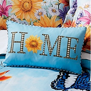 Butterfly Garden Accent Pillow, , large
