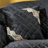 Quilted Velvet Pillow Cover, , large