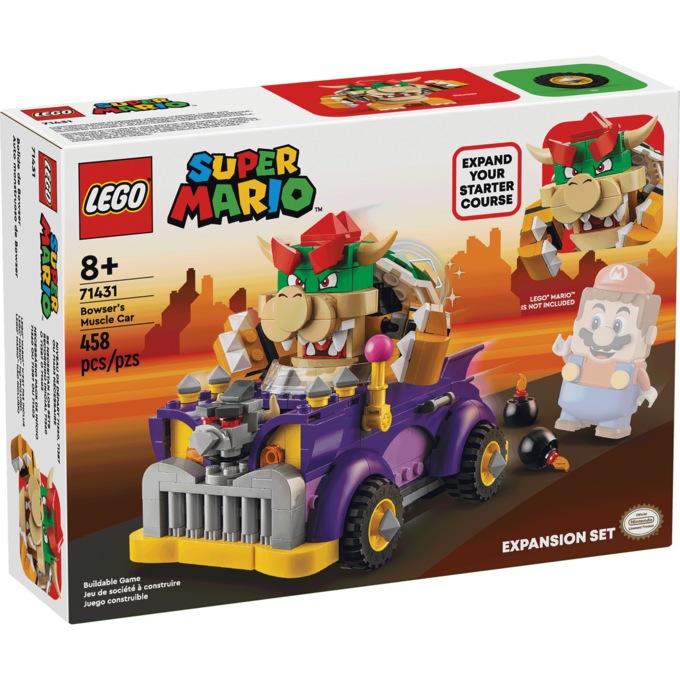 LEGO Super Mario Bowser's Muscle Car Expansion Set, , large