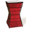 Zain Lighted Rattan End Table, , large