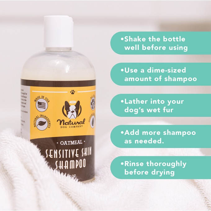 Natural Dog Company Sensitive Skin Dog Shampoo, , large