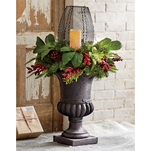 Urn and Christmas Urn Filler - Buy Both and Save, , large
