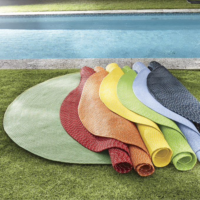 Sunsplash Braided Indoor-Outdoor Rug, , large