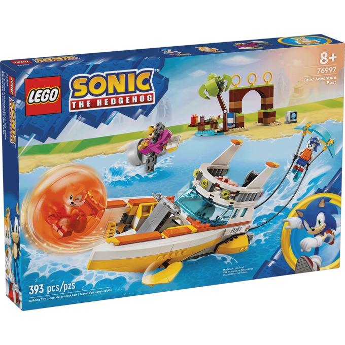 LEGO Tails' Adventure Boat, , large