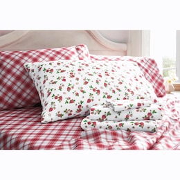 Berry Bliss 2-Pack Microfiber Sheet Set, , large