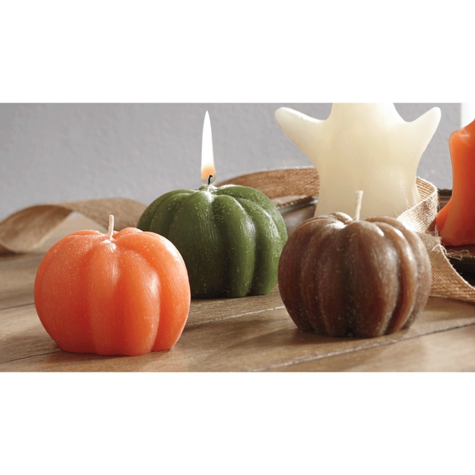 Seasonal Figural Candle Set, , large