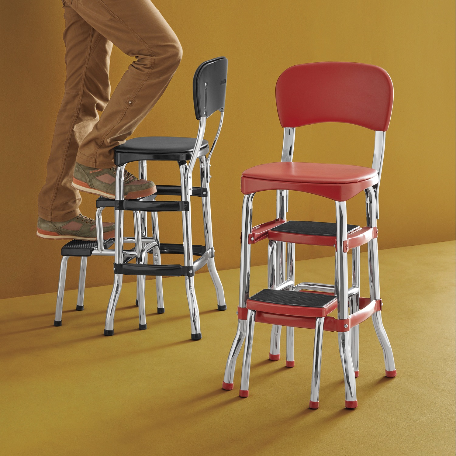 Retro Step Stool Chair Ginny s