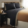 Greek Key Embroidered Microfiber Sheet Set, , large