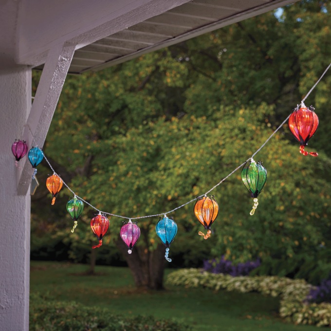 Solar String Balloon Lights, , large