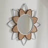Faye Floral Wall Mirror, , large