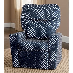 Child size recliner with best sale cup holder