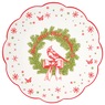 Dolly Parton Holiday Toile 13-Inch Serving Platter, , large