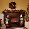 Poinsettia Christmas Wreath and Garland, , large