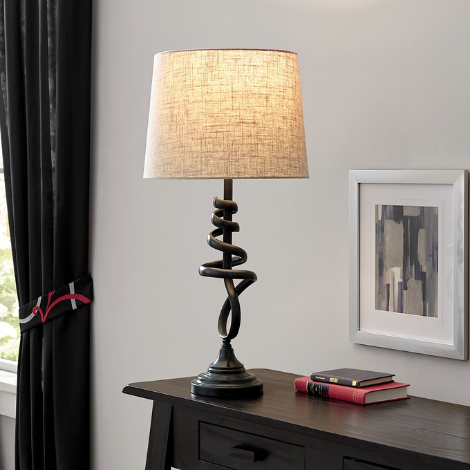 Corkscrew Table Lamp, , large