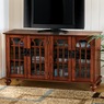 Arched Mission-Style TV Stand, , large