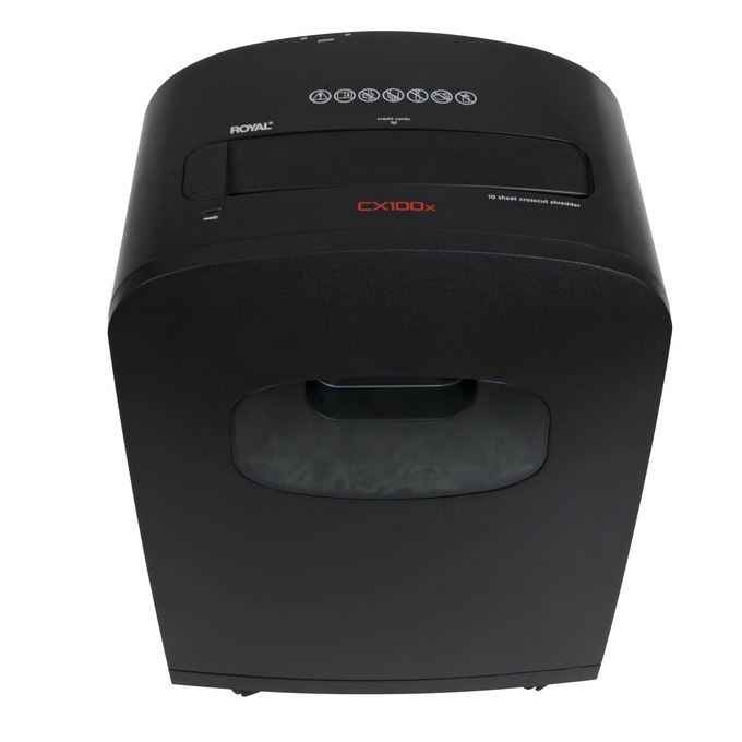 Royal 10-Sheet Crosscut Shredder, , large