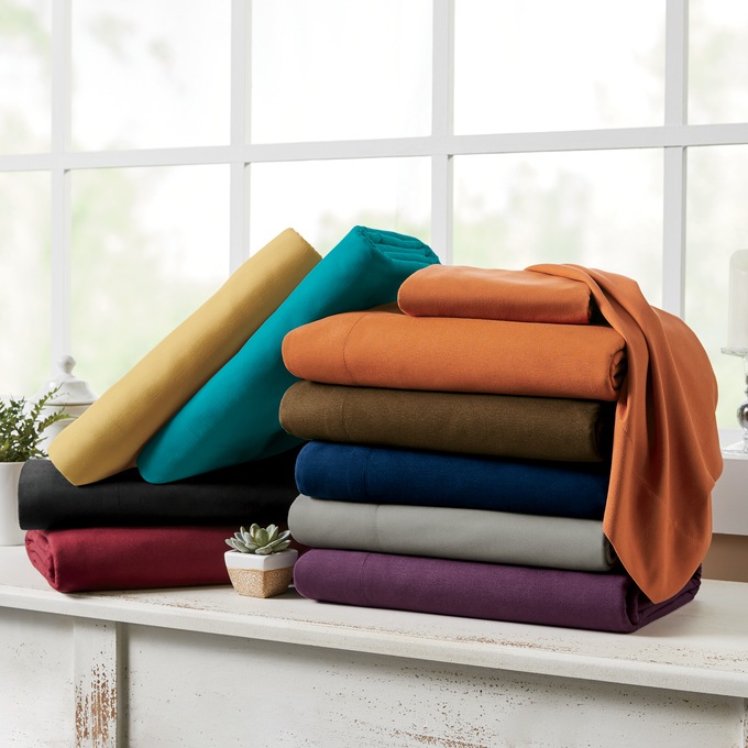 Flannel Sheet Set, , large