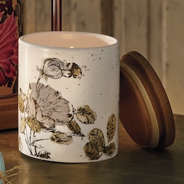 Floral Patterned Candle, , large