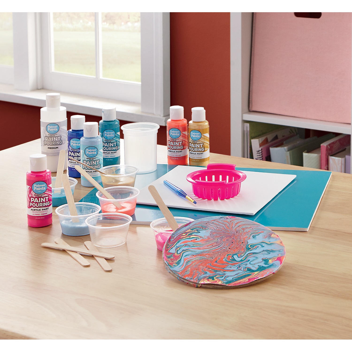 CraZArt Paint Pouring Kit Ginny's