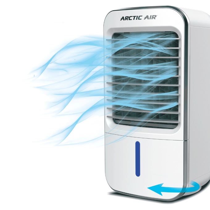 Arctic Air Turbo Chill XL Oscillating/Misting Personal-Space Cooler, , large