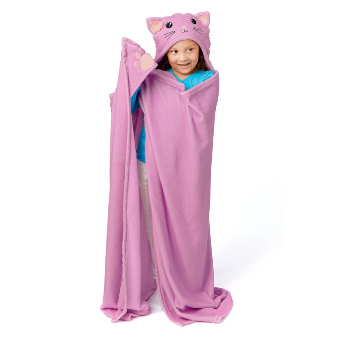 Kids hooded throw outlet