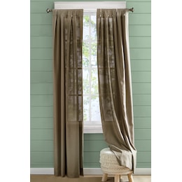 Jacob Tab Top Panel, Ecru, large