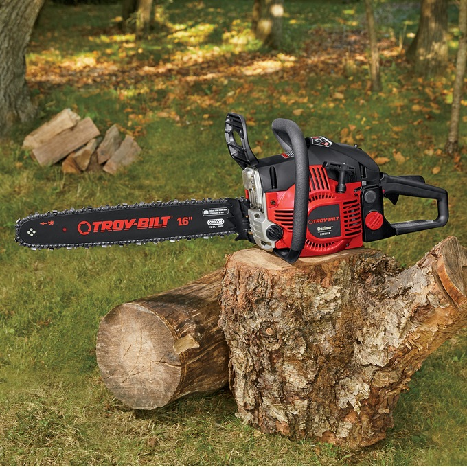 Troy-Bilt 16" 42cc 2-Cycle Gas Chainsaw, , large