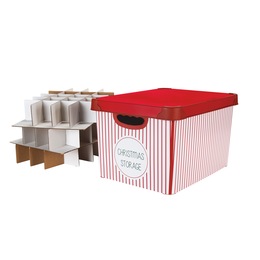 Simplify 60-Ct. Christmas Ornament Storage Organizer, , large