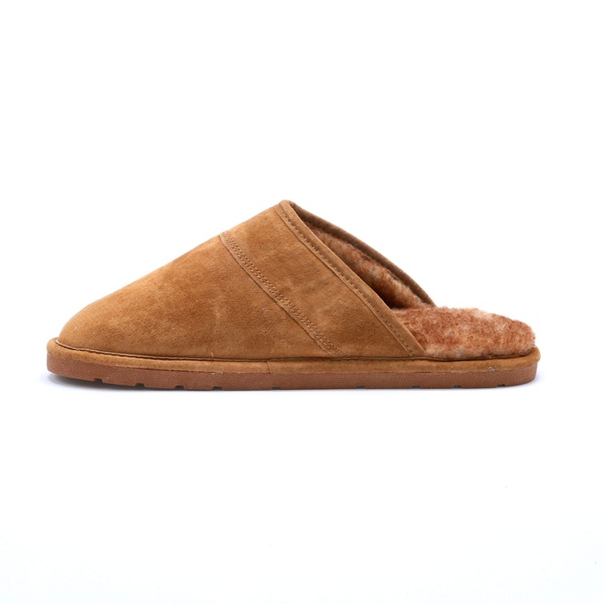 Men's Suede Slippers, , large