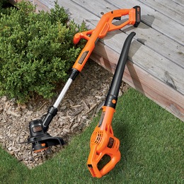 BLACK+DECKER 20-Volt Max Trimmer/Edger and Blower Combo, , large