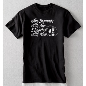 Improve with Wine Tee, , large