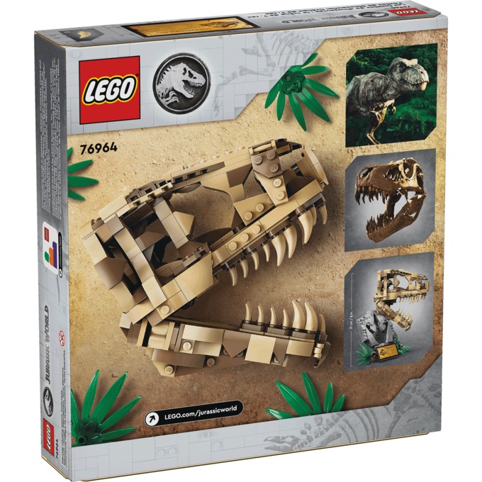 LEGO Jurassic World Dinosaur Fossils: T-Rex Skull, , large