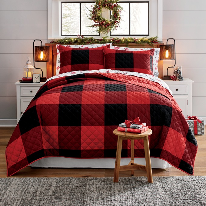 Twillish Buffalo Check Sham, , large