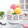 Colorful Name Pattern Personalized Ice Cream Bowl, , large