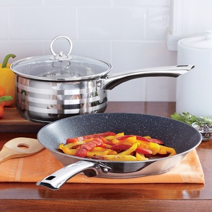 Stainless Steel Cookware Set by Ginny's, , large