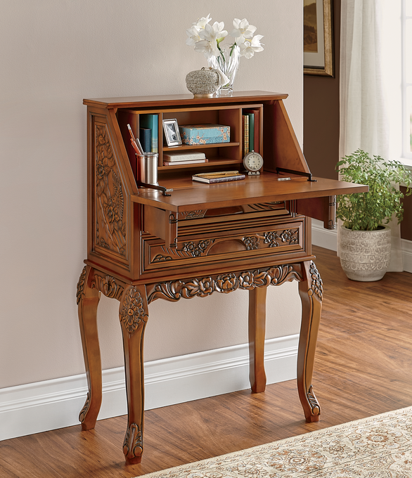 Carved Secretary, , large