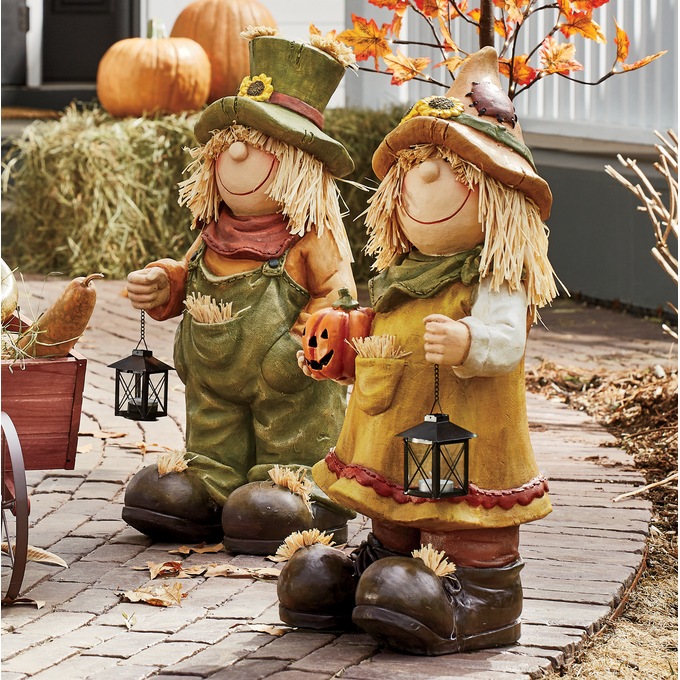 Buy Both Scarecrows with Lantern and Save, , large