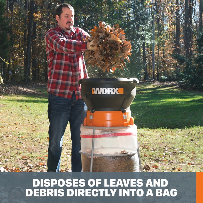 Worx 13-Amp Leaf Mulcher, , large