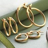 3-Pair Hoop Set, , large