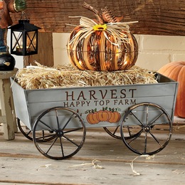 Harvest Metal Wagon, , large