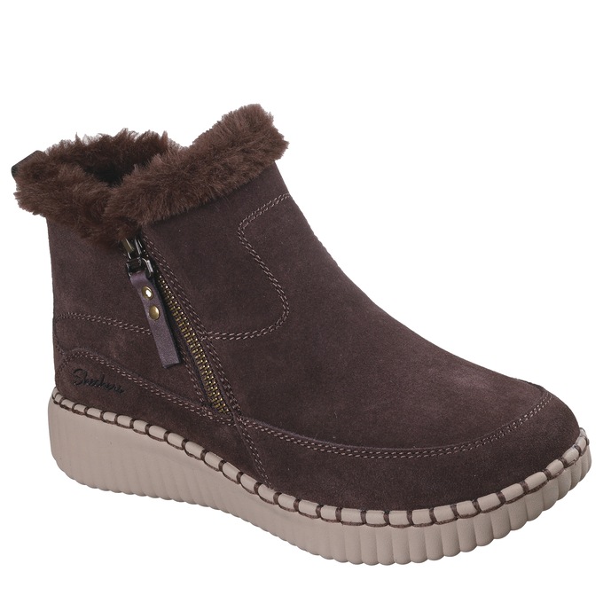 Skechers Relaxed Fit Wilshire Blvd Fresh-Zip Bootie, , large