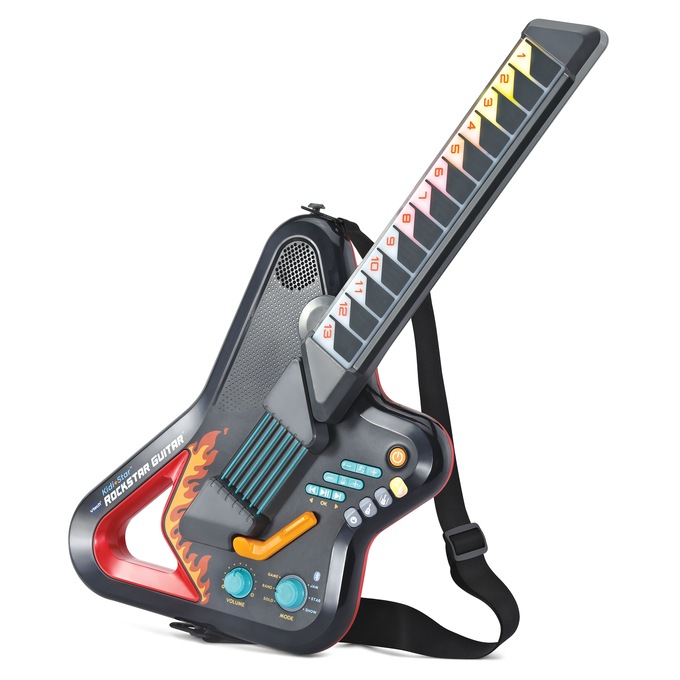VTech Kidi Star Rock Guitar, Black, large